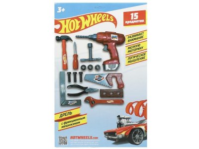 Набор инструментов Хот Вилс кор.26*40,5*6см ИГРАЕМ ВМЕСТЕ в кор.36шт 1-00475199_5