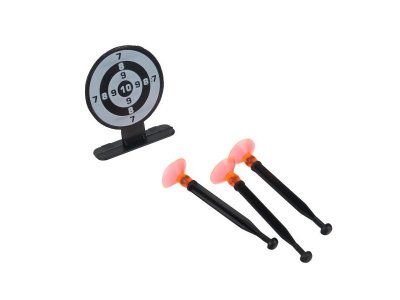 Набор оружия ВОЕННЫЙ пистолет с присосками, блист.19*28,5*3см ИГРАЕМ ВМЕСТЕ в кор.2*120шт 1-00475204_2