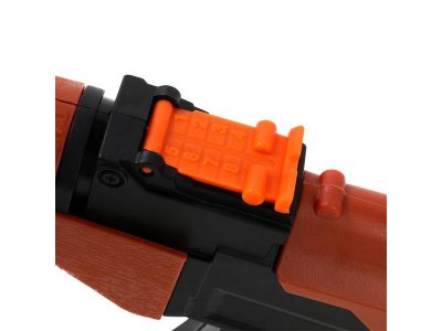 Набор оружия ВОЕННЫЙ автомат мягкие пули, шарики, блист.20,5*58*4см ИГРАЕМ ВМЕСТЕ в кор.2*30шт 1-00475205_7