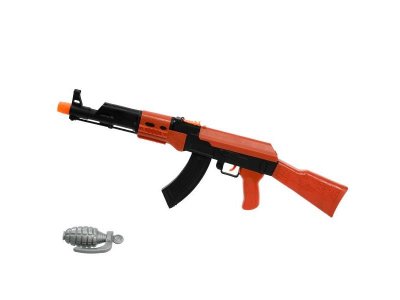 Набор оружия ВОЕННЫЙ автомат мягкие пули, шарики, блист.20,5*58*4см ИГРАЕМ ВМЕСТЕ в кор.2*30шт 1-00475205_5