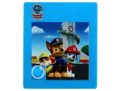 Логическая игра пятнашки Щенячий Патруль блист.10*13*0,5см ИГРАЕМ ВМЕСТЕ в кор.2*288шт 1-00475210_2