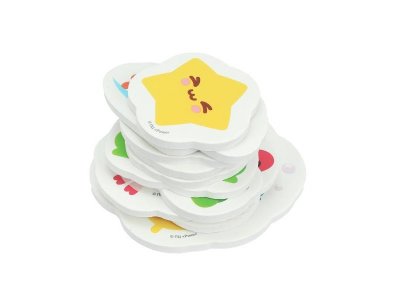 Игрушка пластизоль для ванны Малышарики набор стикеров EVA 10 шт, сетка КАПИТОШКА в кор.50наб 1-00475218_2