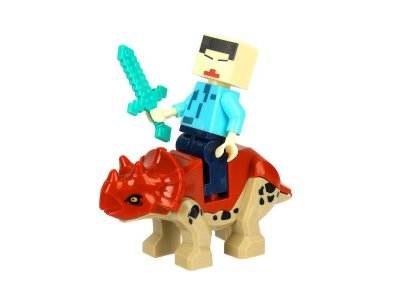 Конструктор фигурки мой мир+динозавры -12 шт. Город мастеров в кор.2*60шт 1-00475220_5