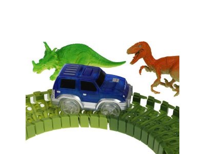 Трек гибкий динозавр свет, на бат.кор.28*23,5*9см ТЕХНОДРАЙВ в кор.2*24шт 1-00475230_3