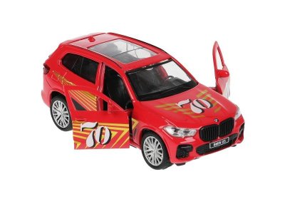 Машина металл свет-звук BMW X5 M-SPORT 12 см, двери, багаж, кор. Технопарк в кор.2*36шт 1-00475235_3