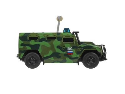 Машина пластик свет-звук АМН ВПК-233114 ВОЕННЫЙ 21 см, двери, инерц, кор. Технопарк в кор.2*18шт 1-00475240_2
