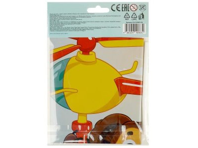 Фольгированный шар -круг Чебурашка чебурашка ЧУДО ПРАЗДНИК в кор.100*5шт 1-00475243_6