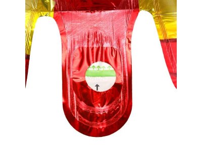 Шар фольгированная фигура железный человек 48*78 см ЧУДО ПРАЗДНИК в кор.525шт 1-00475245_2