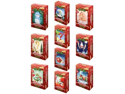 Пазл новогодний Milend Предсказания в картинках 24 элемента с предсказаниями 1-00474267_2