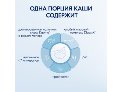 Каша Kabrita, рисовая на козьем молоке, 180 г 1-00105900_14