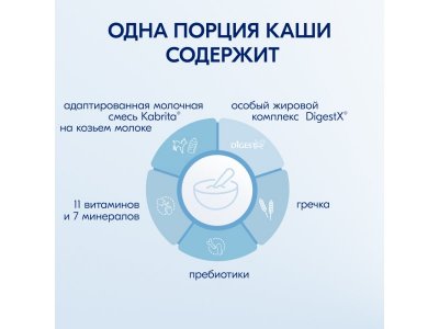 Каша Kabrita, гречневая на козьем молоке, 180 г 1-00105901_13