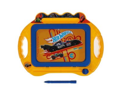 Доска для рисования ХОТ ВИЛС магнитная, 20*15см, ч/б поле ИГРАЕМ ВМЕСТЕ в кор.2*96шт 1-00475201_2