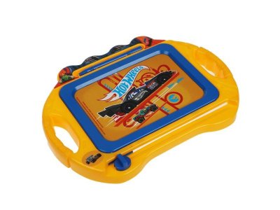 Доска для рисования ХОТ ВИЛС магнитная, 20*15см, ч/б поле ИГРАЕМ ВМЕСТЕ в кор.2*96шт 1-00475201_3