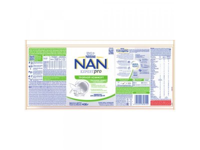 Смесь Nestle NAN молочная сухая Тройной комфорт, 400 г 1-00484041_9