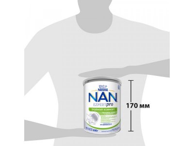 Смесь Nestle NAN молочная сухая Тройной комфорт, 800 г 1-00484042_14