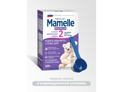 Сухая молочная смесь Mamelle Premium 2, 6-12 мес., 300гр 1-00480514_6