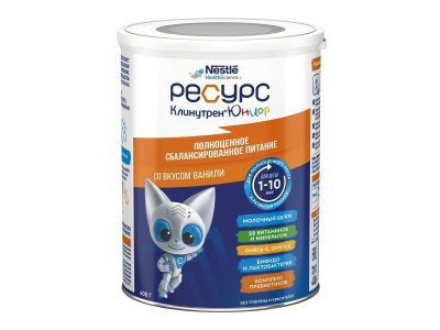 Смесь Nestle Ресурс Клинутрен Юниор 800 г 100484946