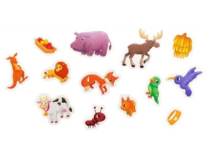 Книга Росмэн с липучками Кто где живет, кто что ест 1-00469480_7