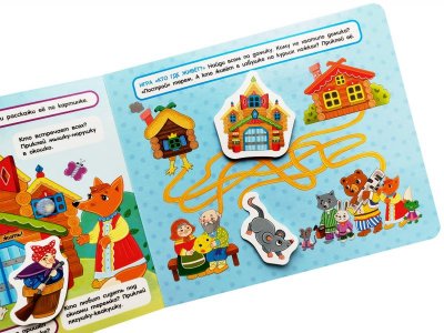 Книга Росмэн с липучками Любимые сказки 1-00469481_5