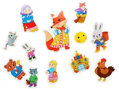 Книга Росмэн с липучками Любимые сказки 1-00469481_7