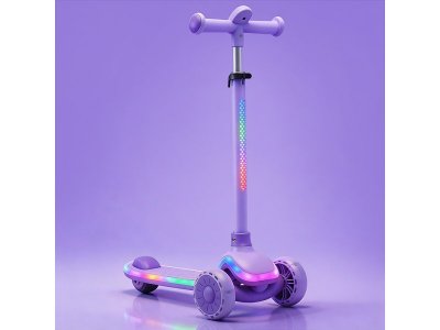 Самокат Rocket 3-х колесный с подсветкой колес 1-00483556_14