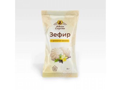 Зефир Невские сладости с ароматом ванили, 35г 100485112