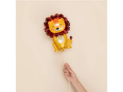 Шар с клапаном 17'' Лев, 43см 1-00485090_2