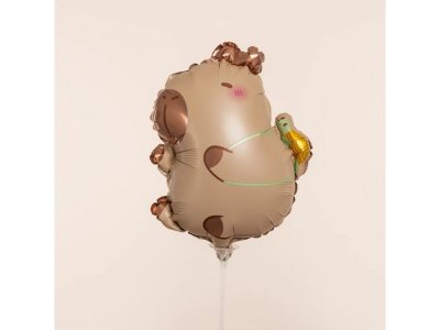 Шар с клапаном 15'' Капибара с черепашкой, 38см 1-00485094_3