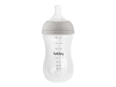 Бутылочка  Lubby Бионика с соск. мол., шир. горл., от 6  мес., 270мл 1-00485747_3