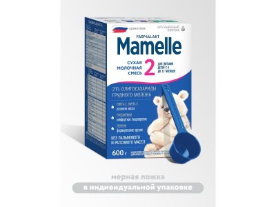 Смесь Mamelle с 2'FL 6-12 мес., 600г 1-00485814_2