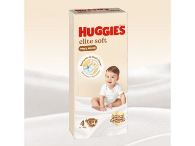 Подгузники Huggies Elite Soft 4 (8-14 кг) 54 шт. 1-00396064_3