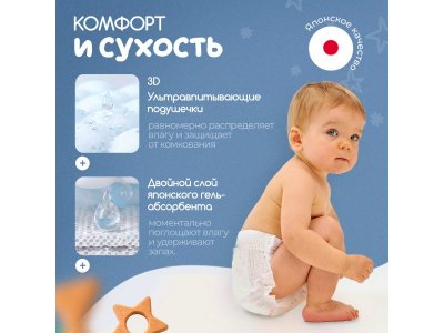 Подгузники-трусики YokoSun XXXL 20-30 кг, 24 шт 1-00485855_5