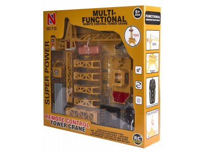 Игрушка Zhorya машина на ру Кран 1-00465464_2