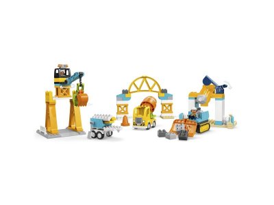 Конструктор Lego Duplo Стройплощадка и транспортные средства 3в1, 84дет., 10476 1-00485859_4