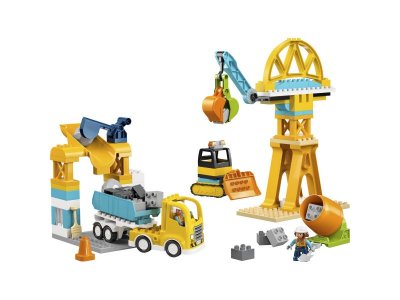 Конструктор Lego Duplo Стройплощадка и транспортные средства 3в1, 84дет., 10476 1-00485859_5