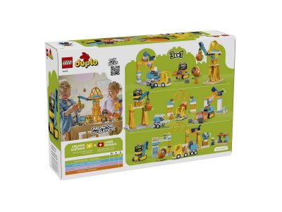 Конструктор Lego Duplo Стройплощадка и транспортные средства 3в1, 84дет., 10476 1-00485859_6