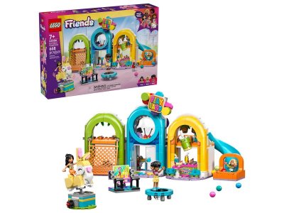 Конструктор Lego Friends Веселая крытая игровая площадка, 668дет., 42686 разноцветный 100485860