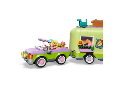 Конструктор Lego Friends Лошадь и жеребенок с прицепом для лошадей, 279дет., 42695 1-00485861_2
