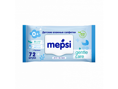 Салфетки влажные Mepsi, 72 шт 1-00121596_2