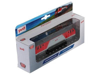 Модель Технопарк РЖД электровоз, металл, 15см 1-00485945_5