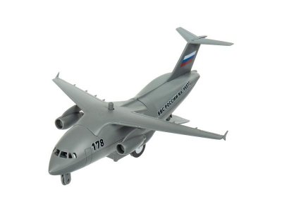 Модель Технопарк Самолет транспортный, металл, 20см 1-00485951_5