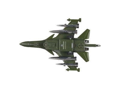 Модель Технопарк Истребитель, металл, 19,5см 1-00485952_3