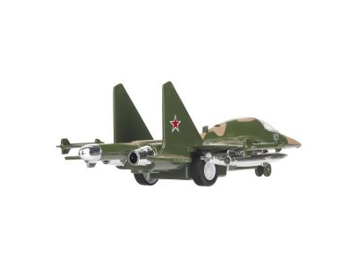 Модель Технопарк Истребитель, металл, 19,5см 1-00485952_7