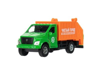 Машина Технопарк Мусоровоз Газон Next, 15,5см 1-00485955_2