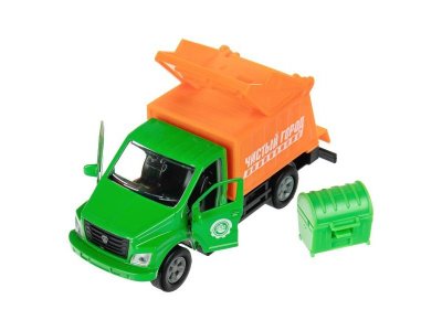 Машина Технопарк Мусоровоз Газон Next, 15,5см 1-00485955_4