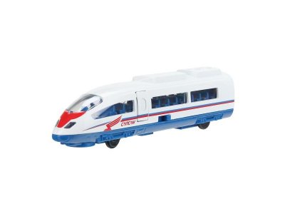 Модель Технопарк Сапсан электропоезд,  металл, 19см 1-00485956_6
