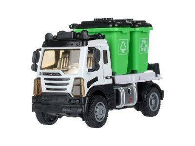 Машина Технопарк Мусоровоз, металл, 13см 1-00485960_3