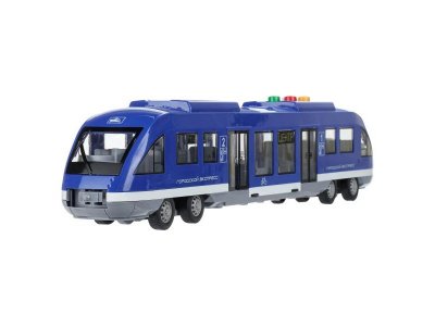 Модель Технопарк Городской экспресс, пластик свет/звук, 44см 1-00485962_5