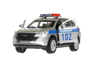 Машина Технопарк Haval f7 Полиция, металл, 12см 1-00485966_2