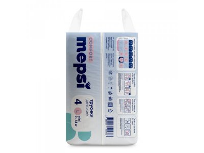 Подгузники-трусики Mepsi Comfort, L 9-14 кг, 18шт. 1-00485731_5